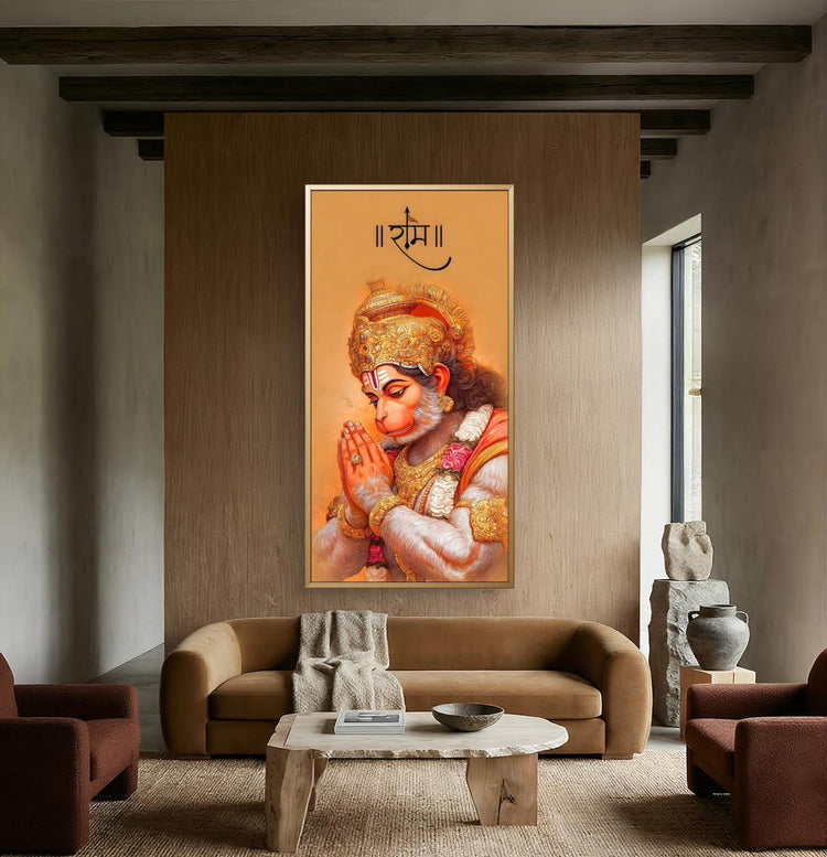 Lord Hanuman Premium Canvas Paintings