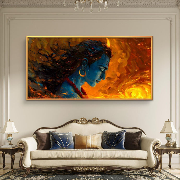 Lord Shiva Premium Canvas Paintings