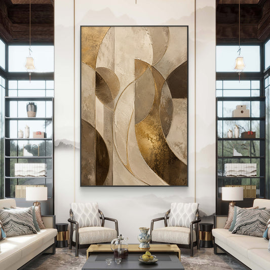 Luxury Neutral Premium Canvas Painting - Canvas Wall Art | Decor By Neon