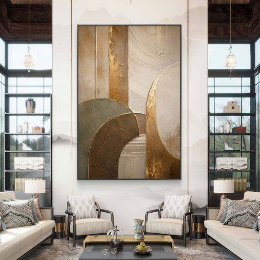 Luxury Neutral Premium Canvas Painting - Canvas Wall Art | Decor By Neon