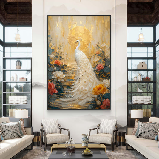 Modern Interiors Portrait Premium Canvas Painting - Canvas Wall Art | Decor By Neon