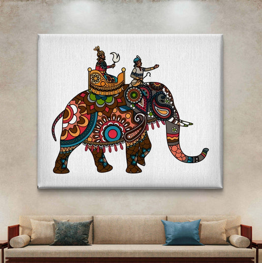 King’s Steed Premium Canvas Wall Painting