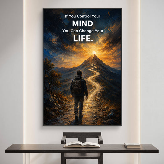 Motivational Premium Canvas Painting - Canvas Wall Art | Decor By Neon