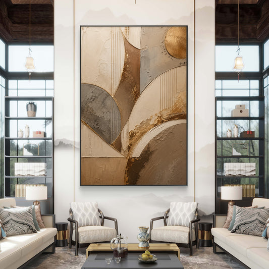 Luxury Neutral Premium Canvas Painting - Canvas Wall Art | Decor By Neon