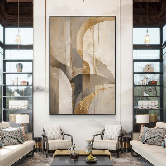 Luxury Neutral Premium Canvas Painting - Canvas Wall Art | Decor By Neon
