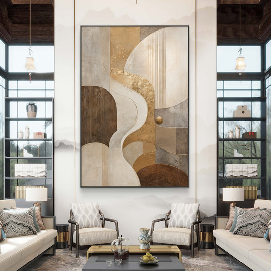 Luxury Neutral Premium Canvas Painting - Canvas Wall Art | Decor By Neon