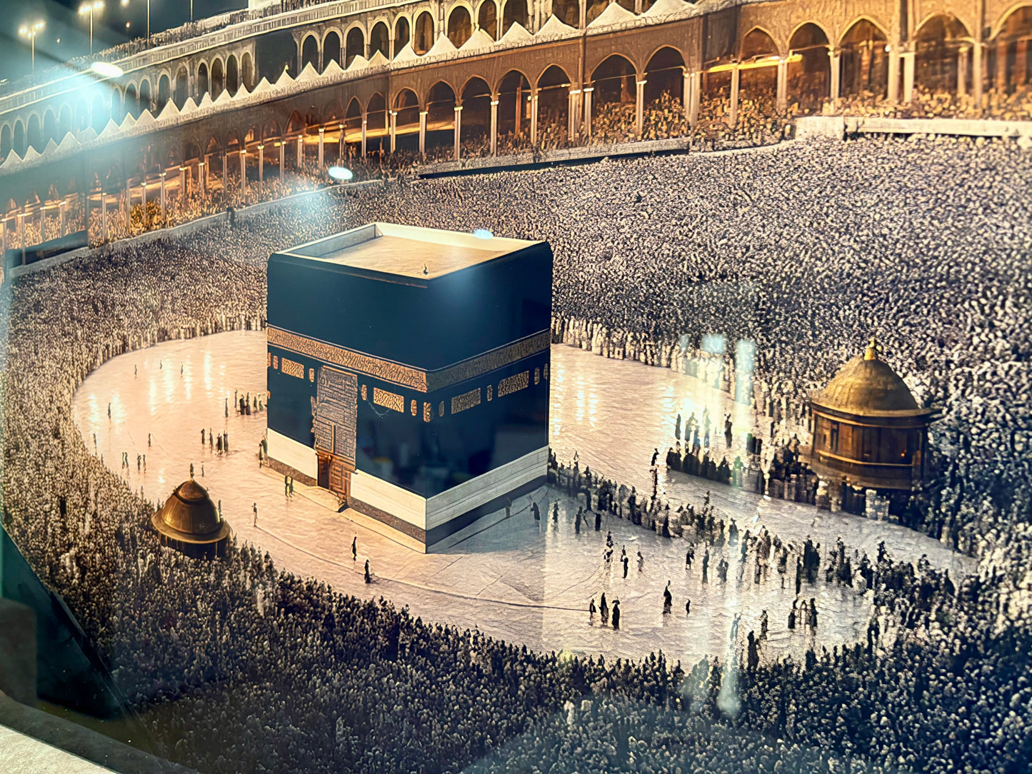 Kaaba Mecca Sacred Premium Acrylic Islamic Wall Art , Islamic Painting