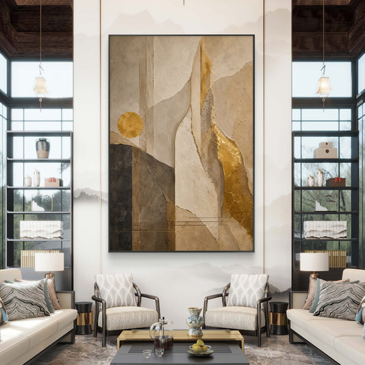 Luxury Neutral Premium Canvas Painting - Canvas Wall Art | Decor By Neon