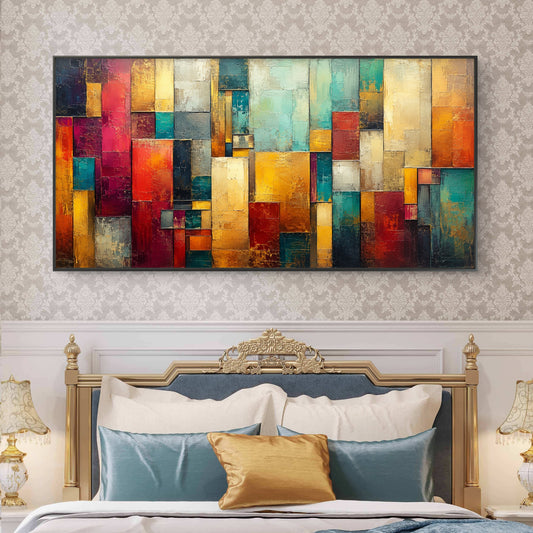 Abstract Art Premium Canvas Painting - Canvas Wall Art | Decor By Neon