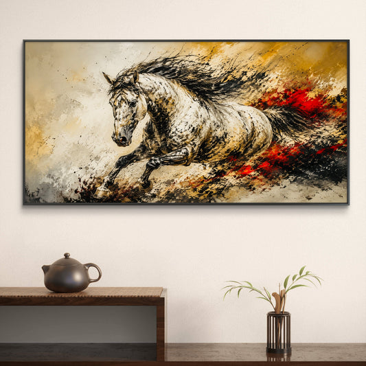 Modern Interiors Landscape Premium Canvas Painting - Canvas Wall Art | Decor By Neon