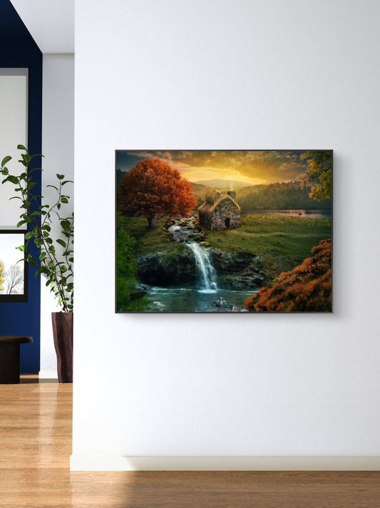 Nature Scenery Premium Canvas Painting - Canvas Wall Art | Decor By Neon
