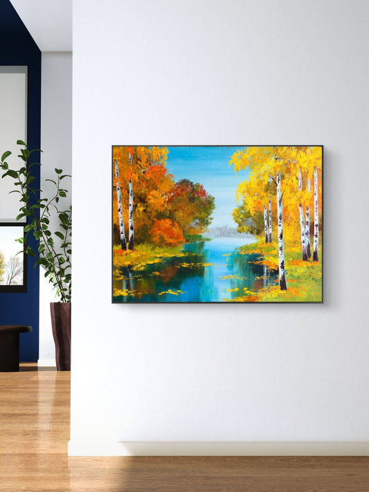 Nature Scenery Premium Canvas Painting - Canvas Wall Art | Decor By Neon