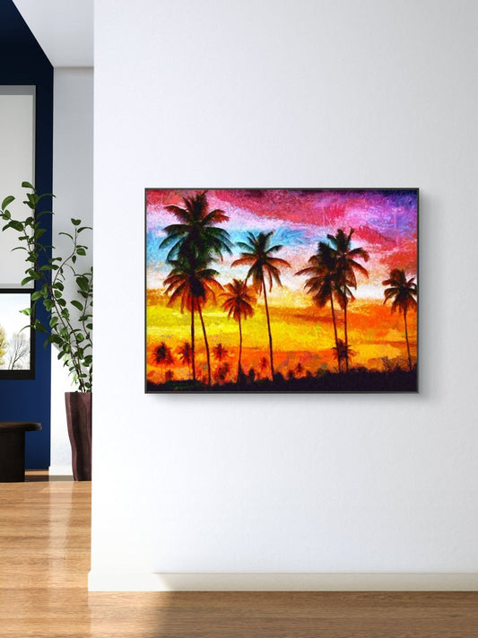 Nature Scenery Premium Canvas Painting - Canvas Wall Art | Decor By Neon