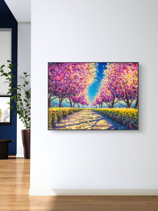 Nature Scenery Premium Canvas Painting - Canvas Wall Art | Decor By Neon