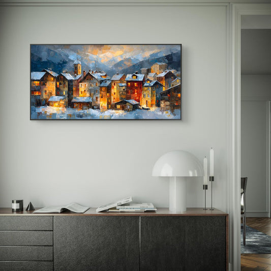 European Landscape Premium Canvas Painting - Canvas Wall Art | Decor By Neon