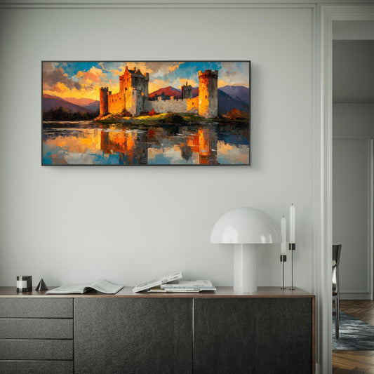 European Landscape Premium Canvas Painting - Canvas Wall Art | Decor By Neon