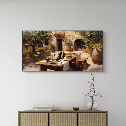 European Landscape Premium Canvas Painting - Canvas Wall Art | Decor By Neon