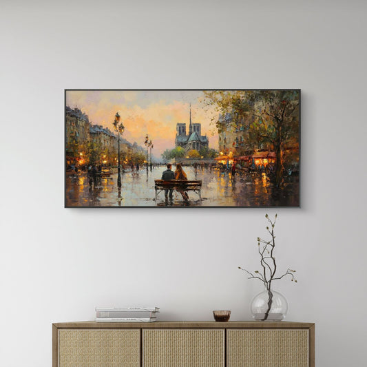 European Landscape Premium Canvas Painting - Canvas Wall Art | Decor By Neon