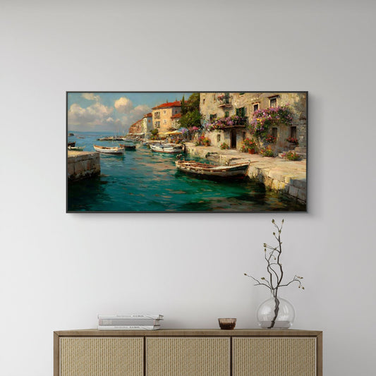 European Landscape Premium Canvas Painting - Canvas Wall Art | Decor By Neon