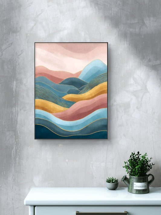 Abstract Art Premium Canvas Painting - Canvas Wall Art | Decor By Neon