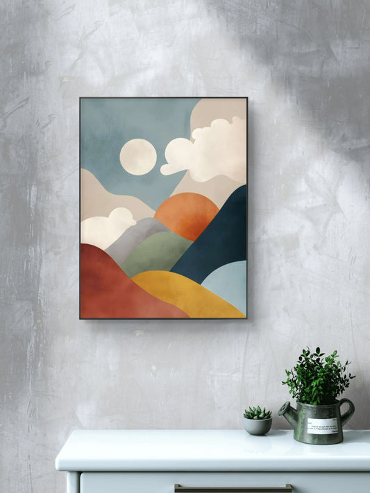 Abstract Art Premium Canvas Painting - Canvas Wall Art | Decor By Neon