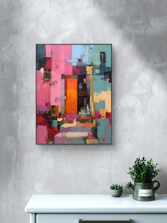 Abstract Art Premium Canvas Painting - Canvas Wall Art | Decor By Neon