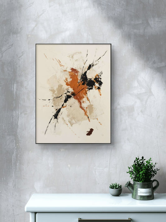 Abstract Art Premium Canvas Painting - Canvas Wall Art | Decor By Neon