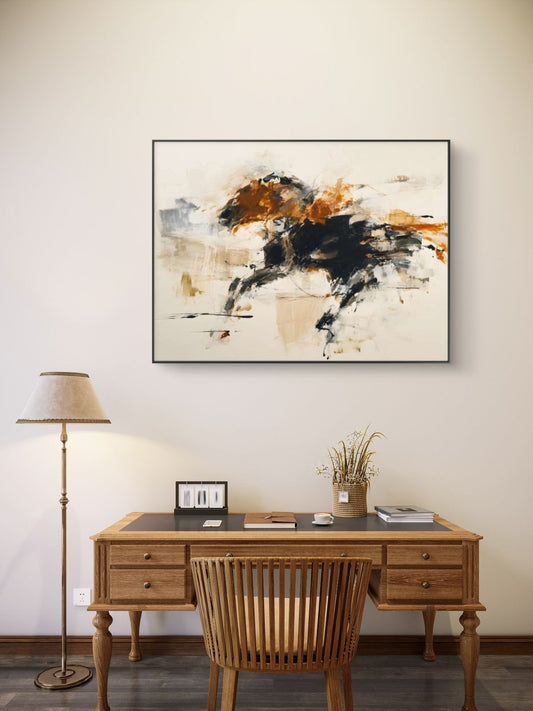Abstract Art Premium Canvas Painting - Canvas Wall Art | Decor By Neon