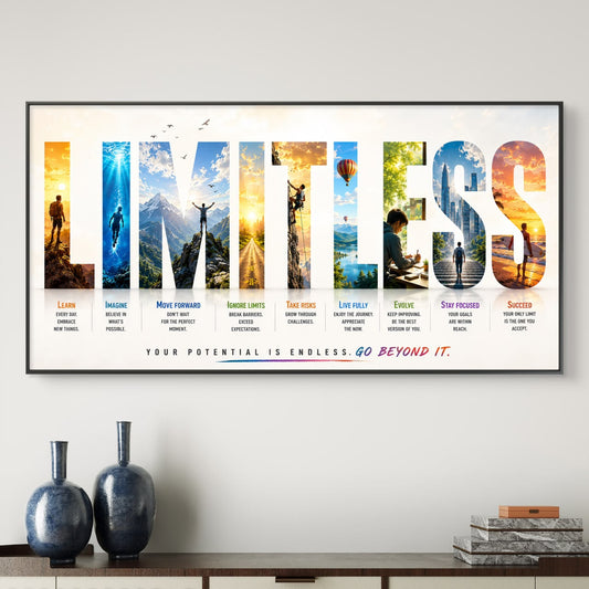 Motivational Premium Canvas Painting - Canvas Wall Art | Decor By Neon