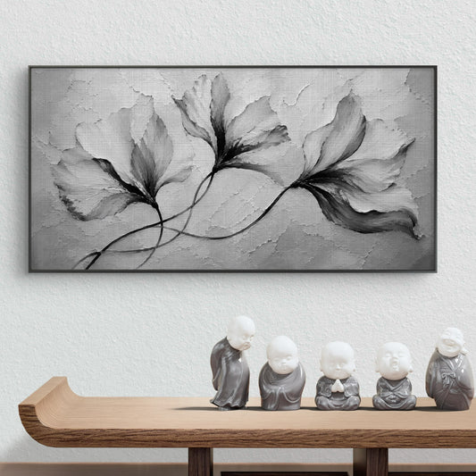 Minimalist Monochrome Premium Canvas Painting - Canvas Wall Art | Decor By Neon