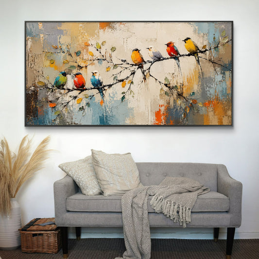 Modern Interiors Landscape Premium Canvas Painting - Canvas Wall Art | Decor By Neon