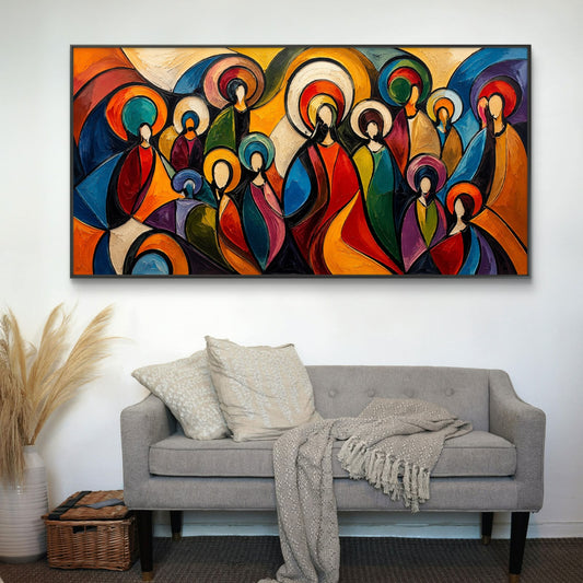 Modern Interiors Landscape Premium Canvas Painting - Canvas Wall Art | Decor By Neon