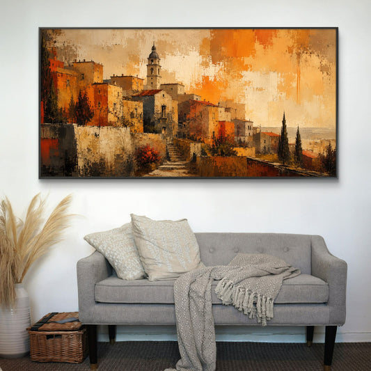 Modern Interiors Landscape Premium Canvas Painting - Canvas Wall Art | Decor By Neon