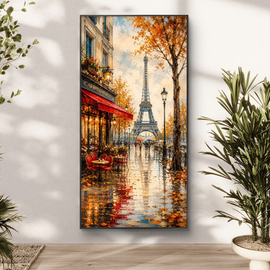 Modern Interiors Portrait Premium Canvas Painting - Canvas Wall Art | Decor By Neon