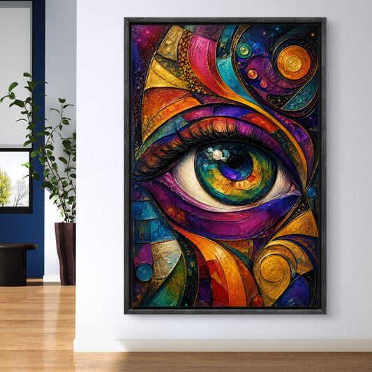 Modern Interiors Portrait Premium Canvas Painting - Canvas Wall Art | Decor By Neon