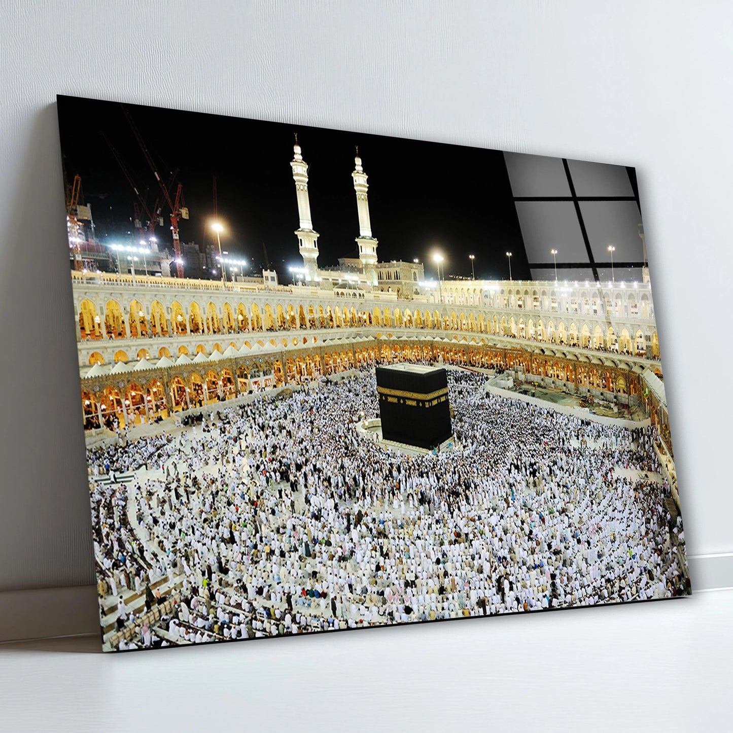 The Kaaba Mecca Sacred Premium Acrylic Islamic Wall Art , Islamic Painting