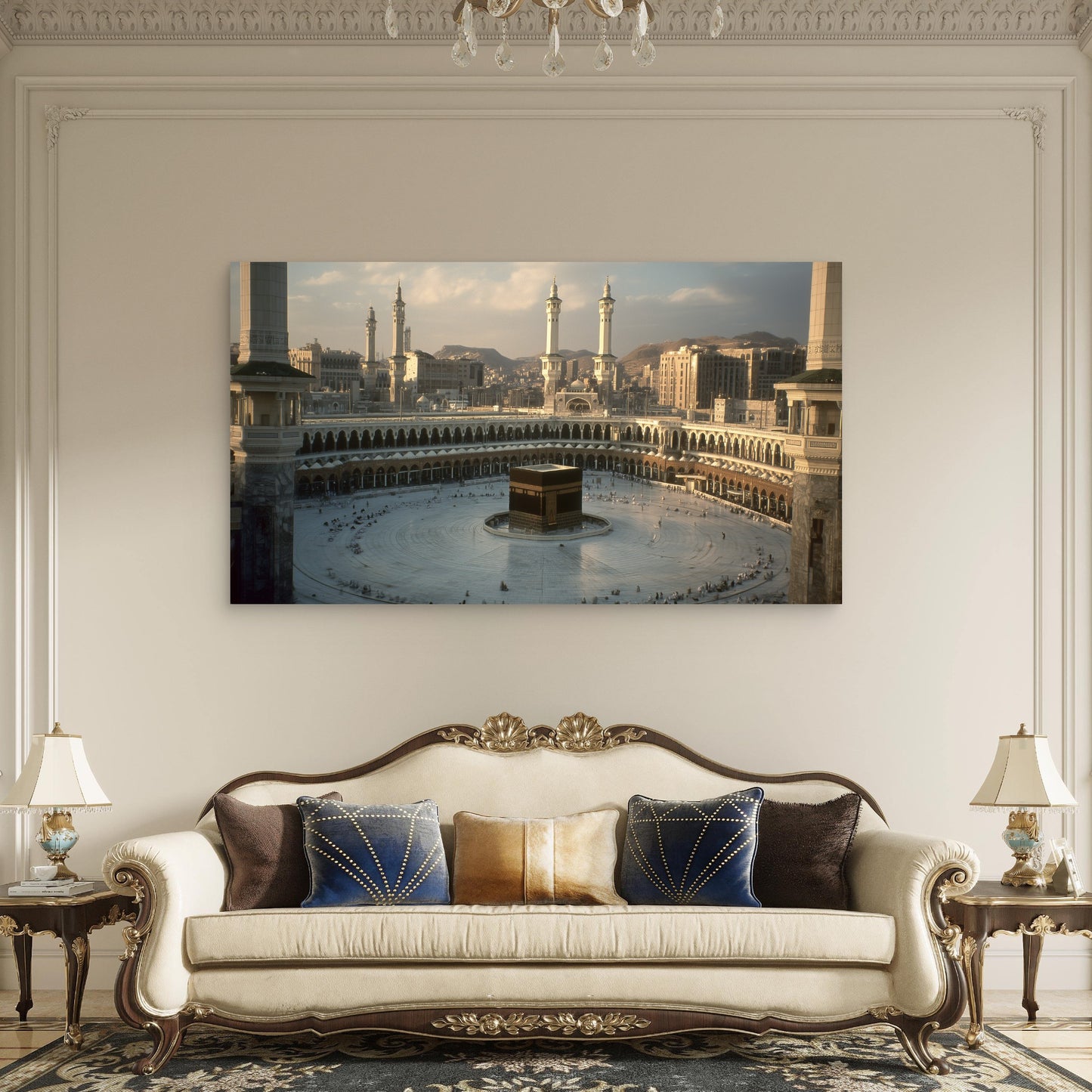 Kaaba Sharif Mecca Premium Acrylic Islamic Wall Art , Islamic Painting