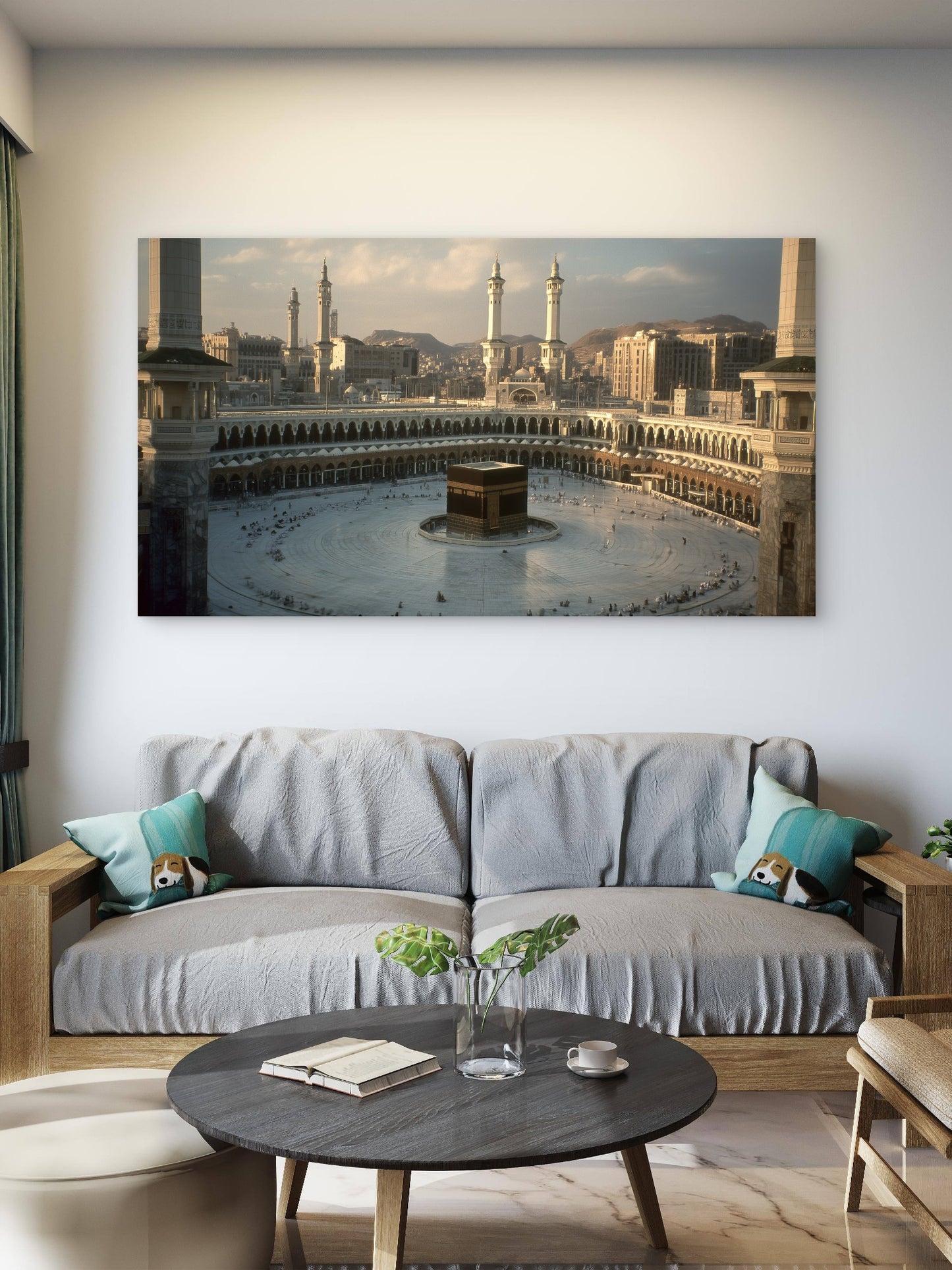 Kaaba Sharif Mecca Premium Acrylic Islamic Wall Art , Islamic Painting