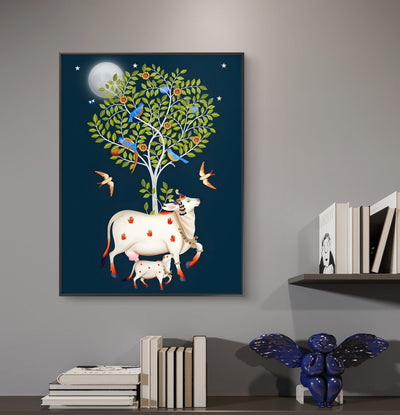Traditional Pichwai Shrinath ji Canvas Paintings