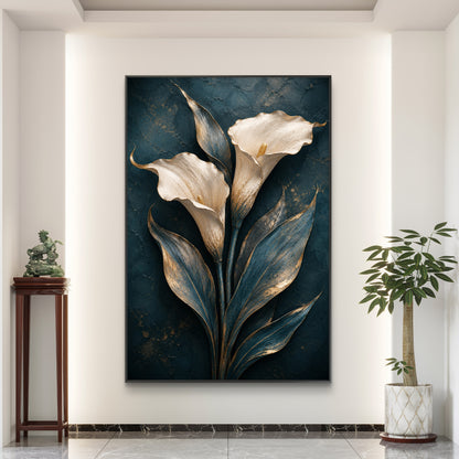 Botanical Luxury Premium Canvas Painting
