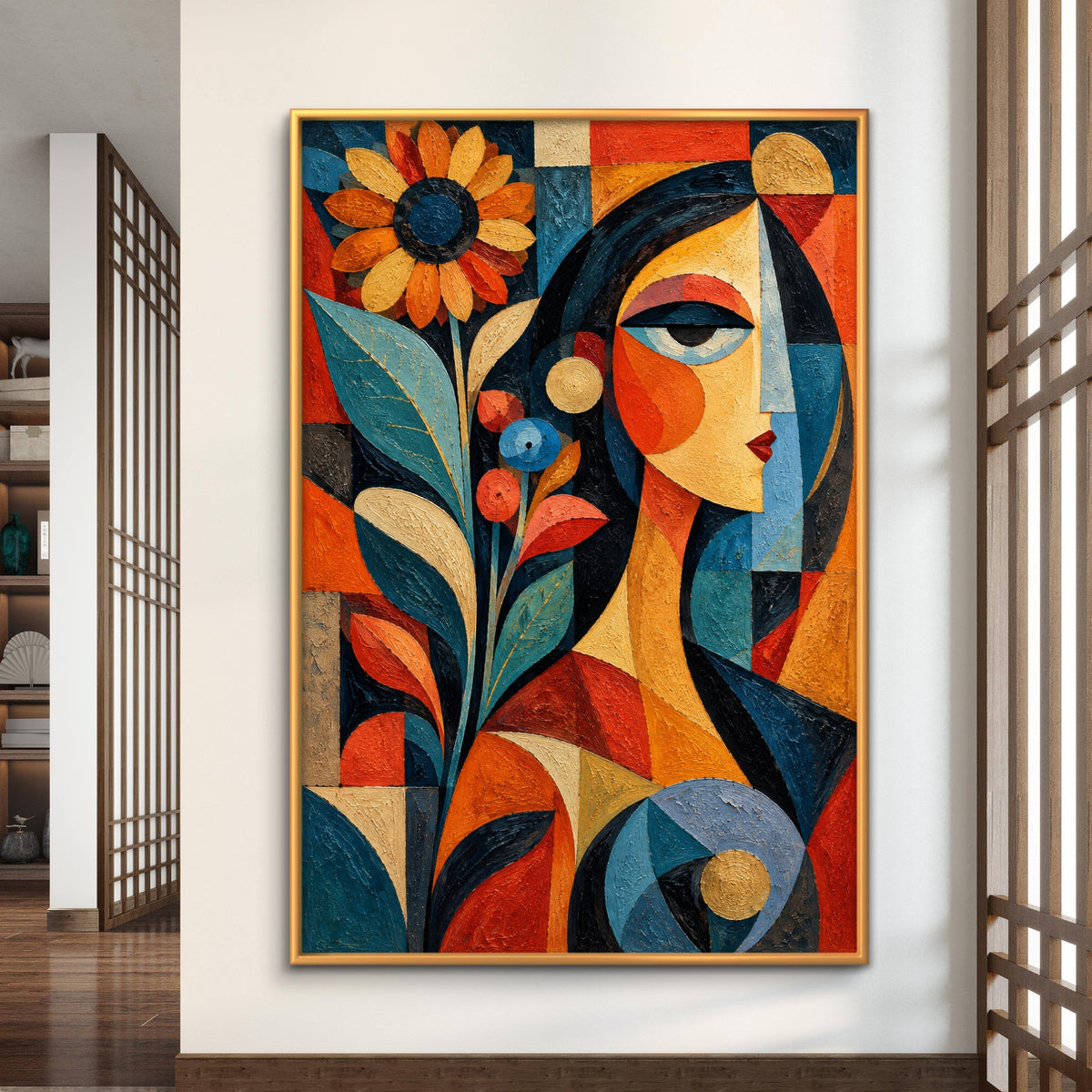 Abstract Art Premium Canvas Painting - Buy Online | Decor By Neon