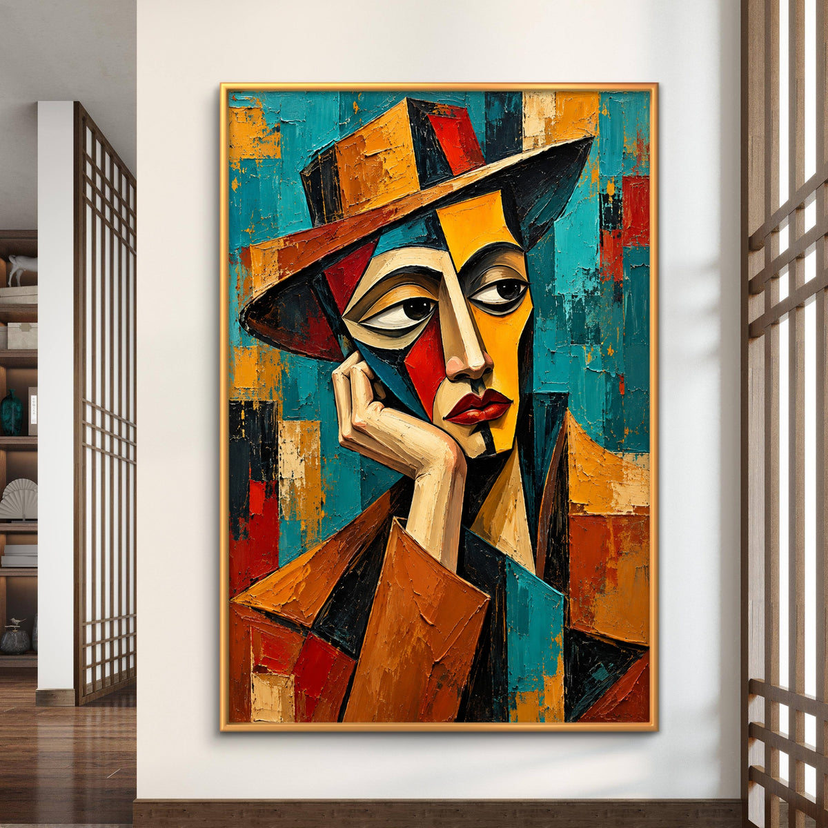 Abstract Art Premium Canvas Painting - Buy Online | Decor By Neon