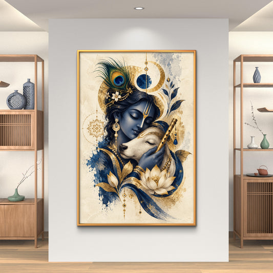Radha Krishna Premium Canvas Painting - Premium Wall Art | Decor By Neon