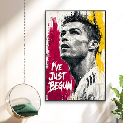 Cristiano Ronaldo Premium Canvas Painting