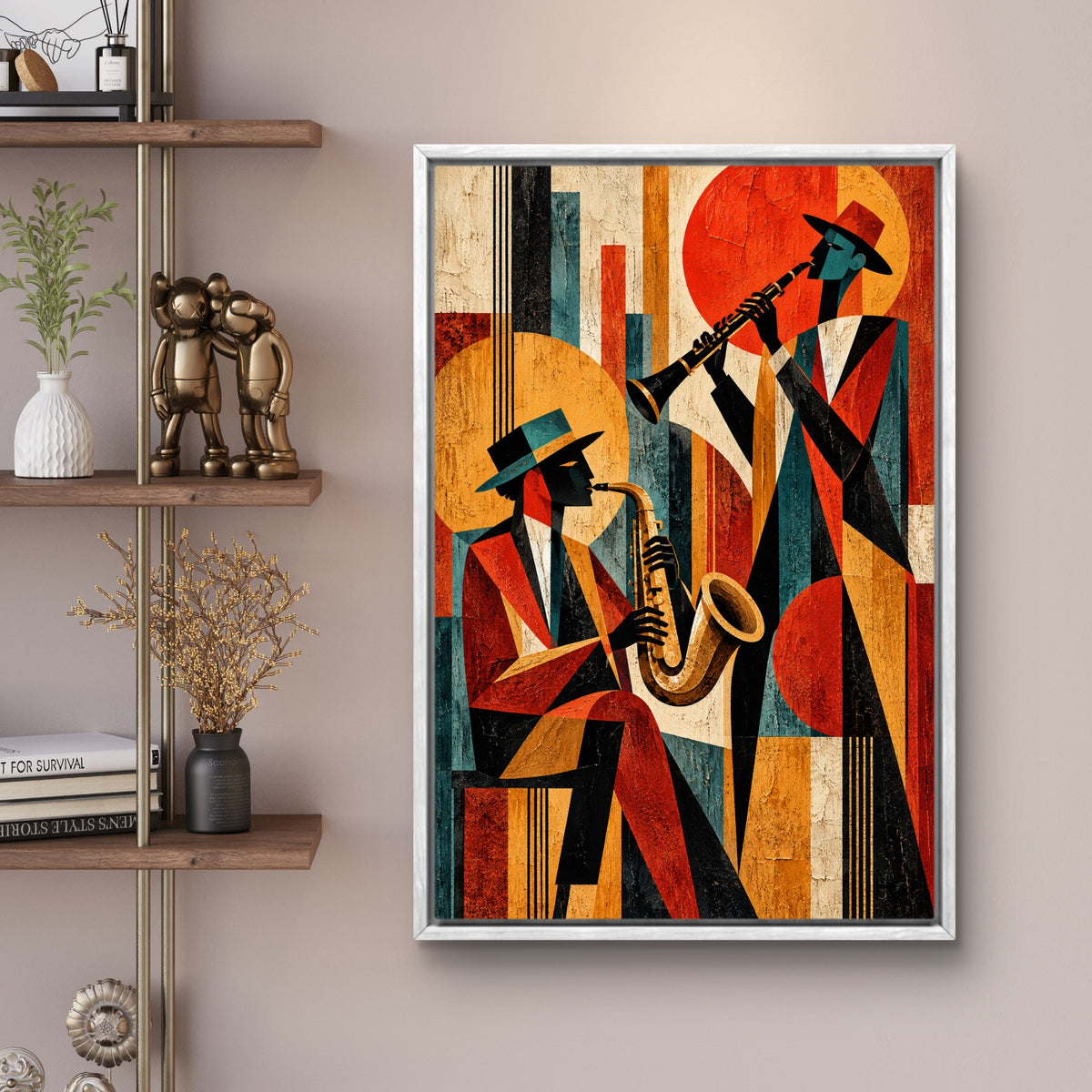 Abstract Art Premium Canvas Painting - Buy Online | Decor By Neon