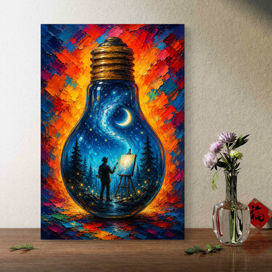 Modern Interiors Portrait Premium Canvas Painting - Premium Wall Art | Decor By Neon