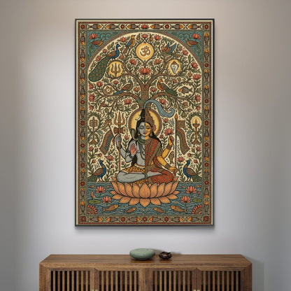 Lord Shiva Premium Canvas Painting