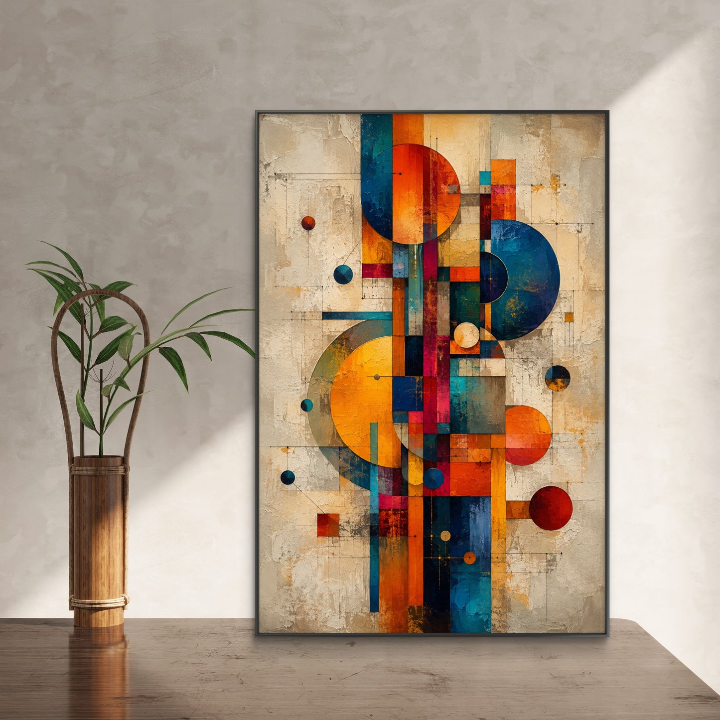 Abstract Art Premium Canvas Painting - Buy Online | Decor By Neon