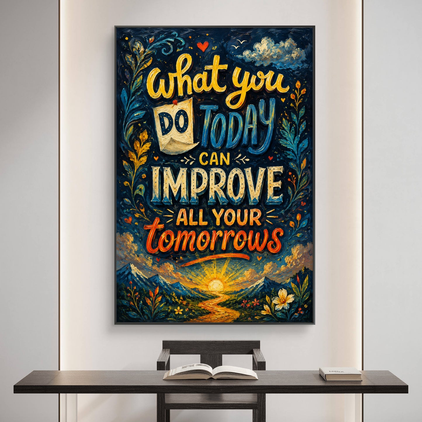 Motivational Premium Canvas Painting - Buy Online | Decor By Neon