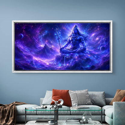 Lord Shiva Premium Canvas Painting